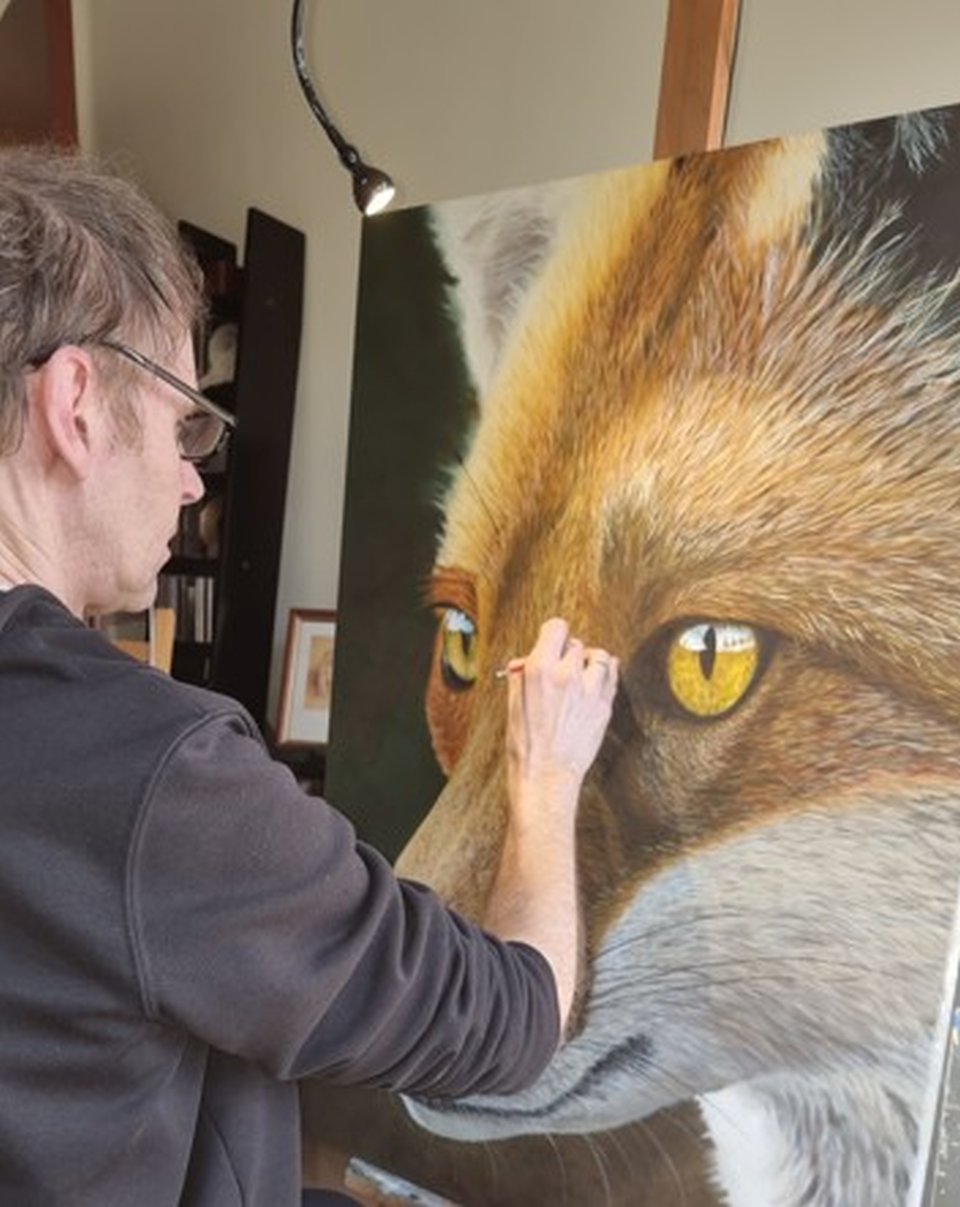 Erik Flothmann painting